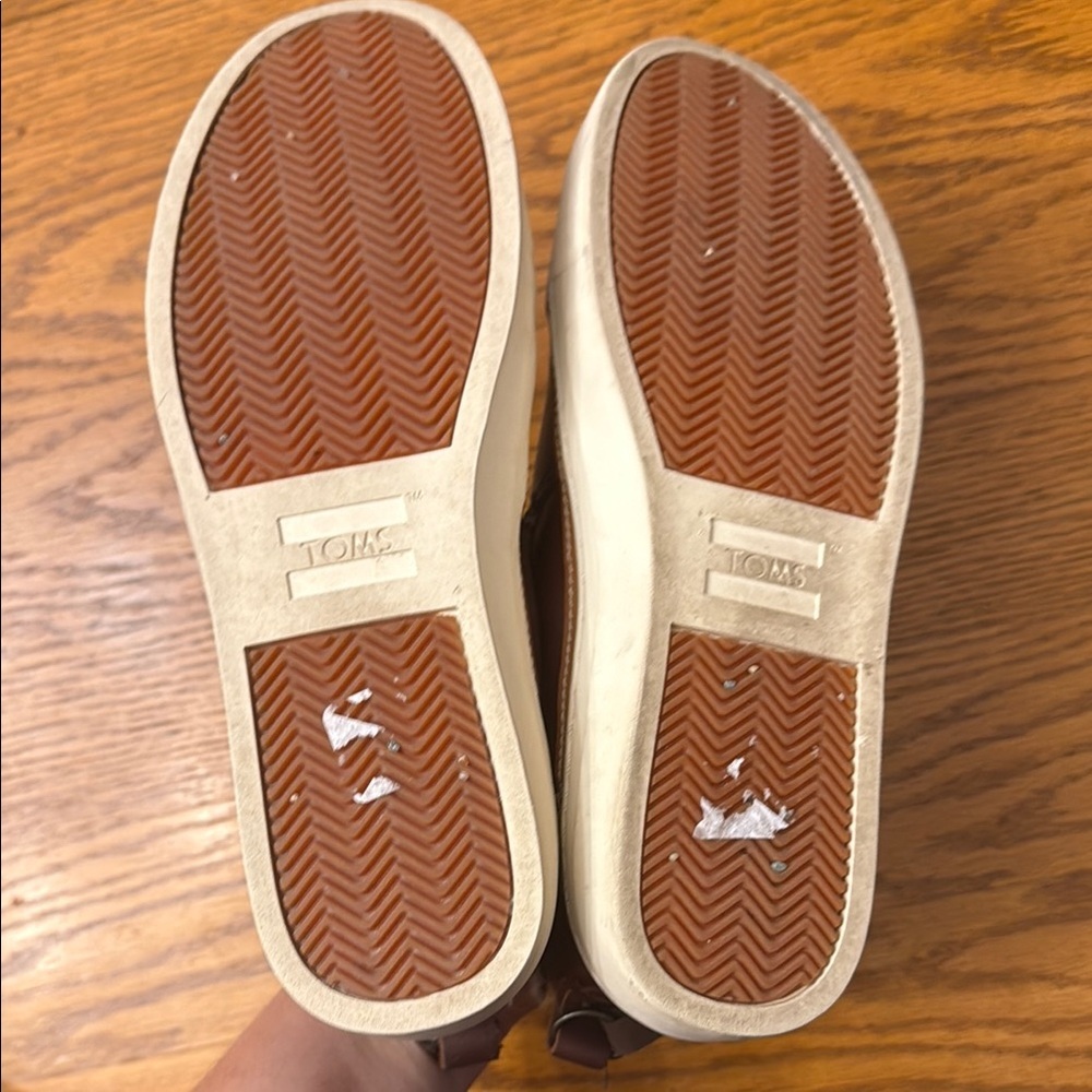 Toms Brown Leather shoes - Picture 4 of 5